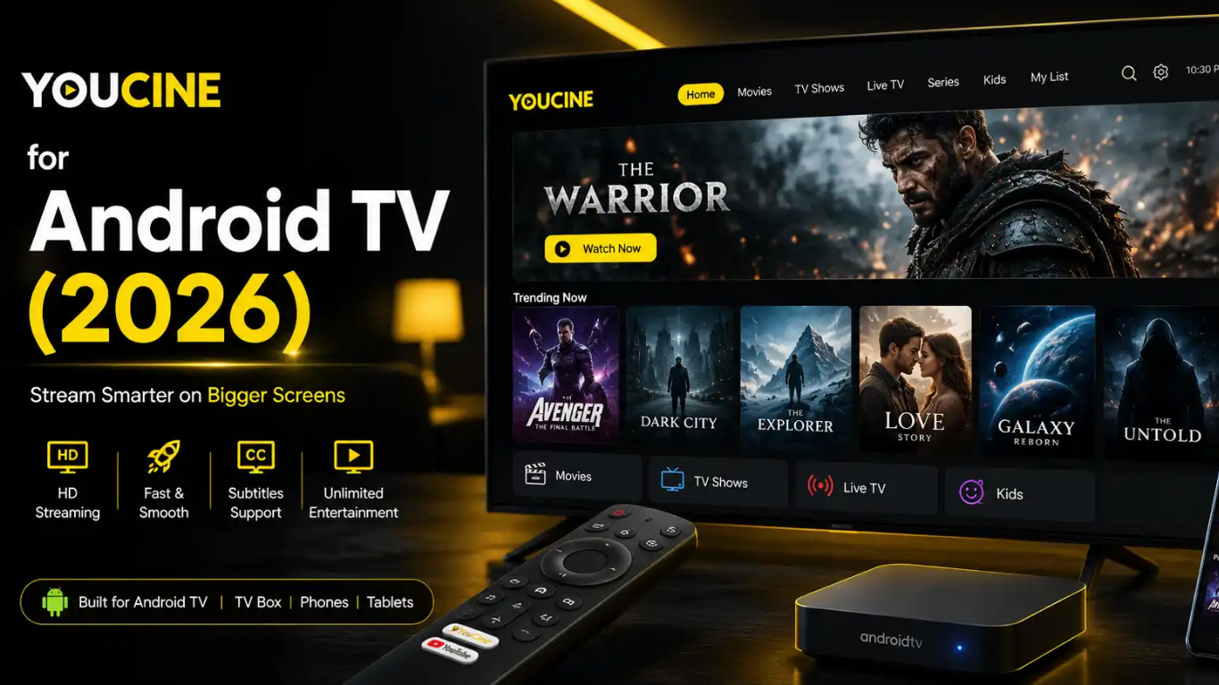 YouCine APK no Android TV