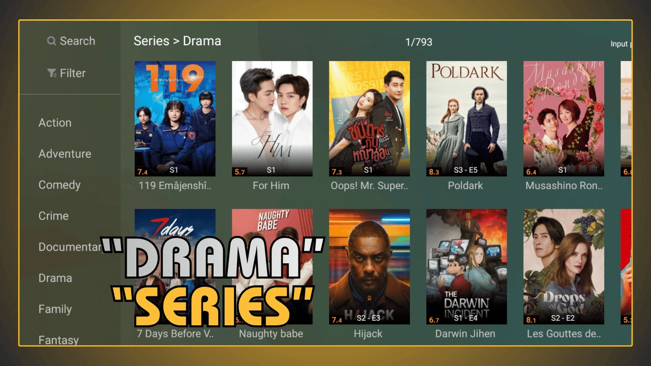 Series de drama completas no Youcine APK com dublagem em portugues